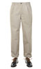 #F0537 Easy Cotton Pants - Khaki Thumbnail