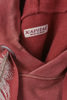 SWT Knit Feather Cord Hoodie - Red Thumbnail