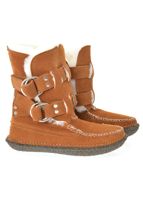 quoddy shearling lined ring boots