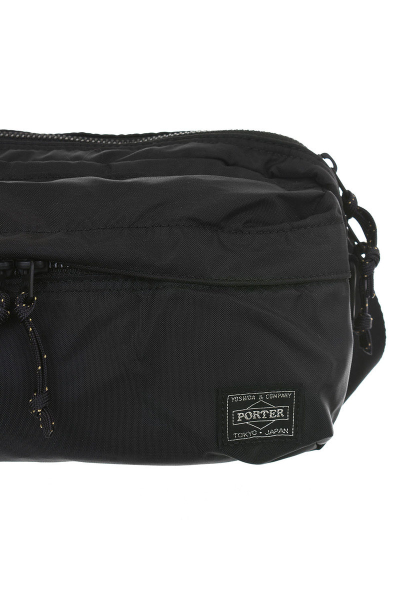 Porter - Yoshida & Co. 855-07501-10 Force 2Way Waist Bag - Black