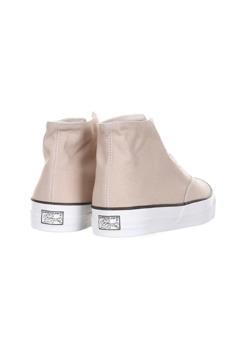 tan hightop shoes