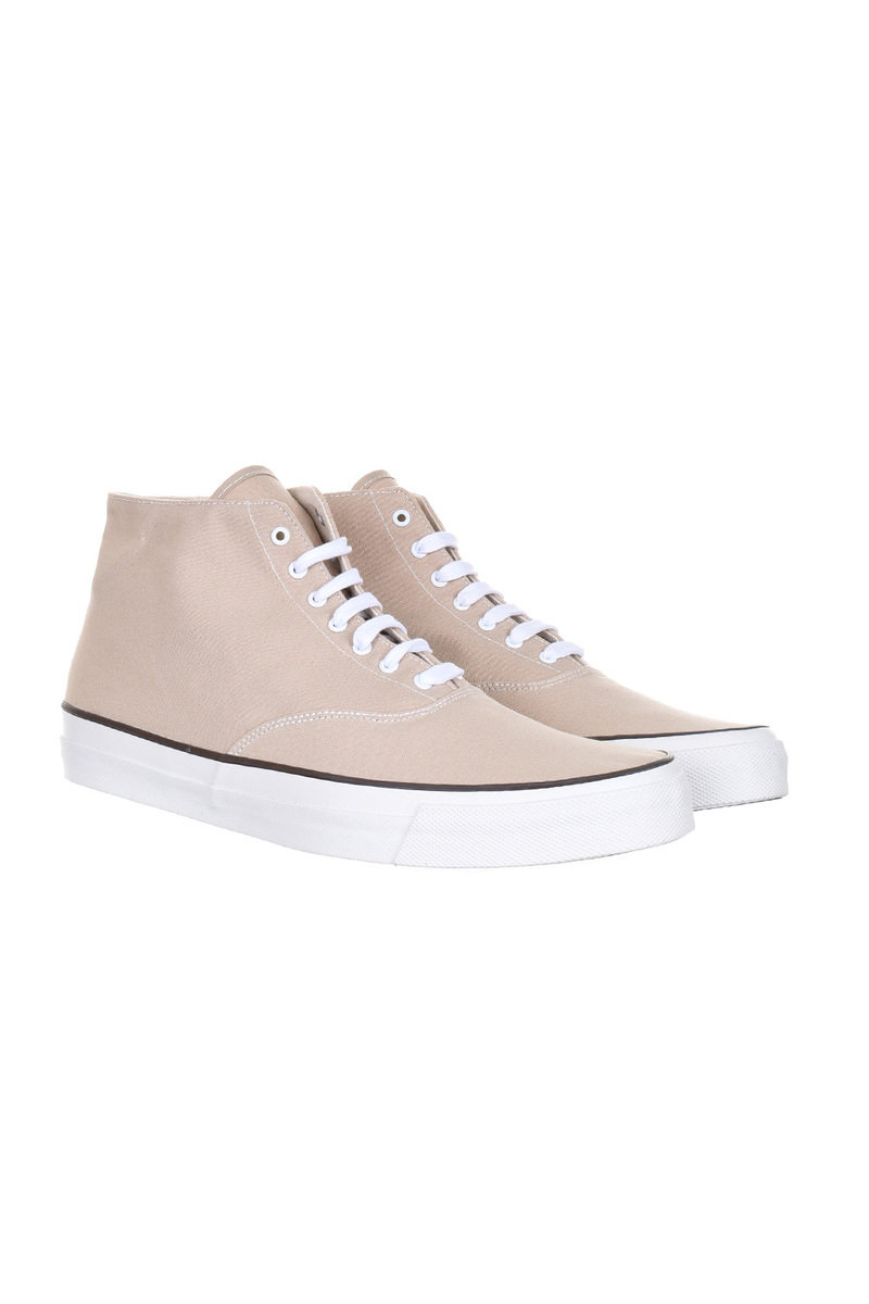 tan hightop shoes