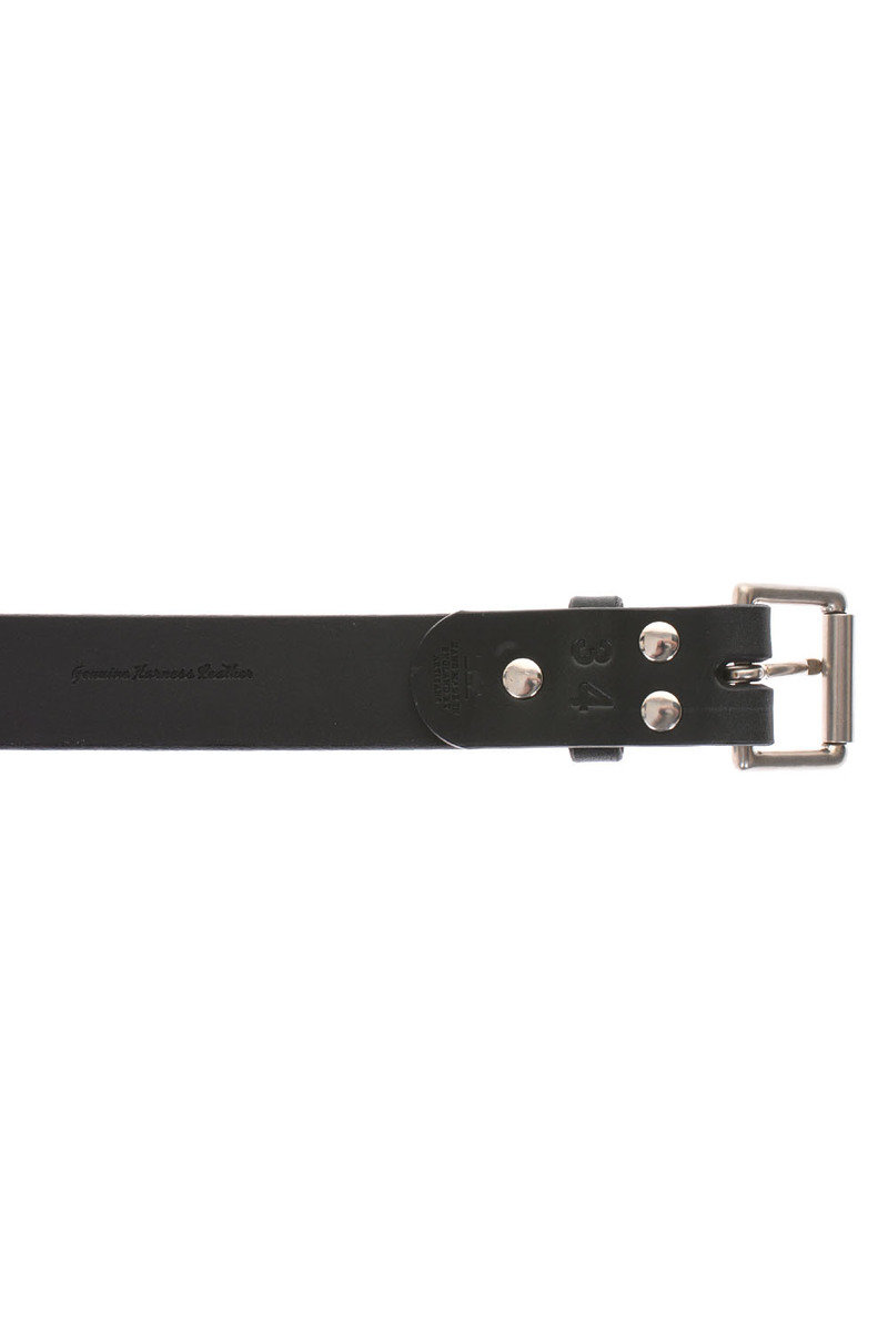 Garrison Leather Belt in Black from Barnes and Moore