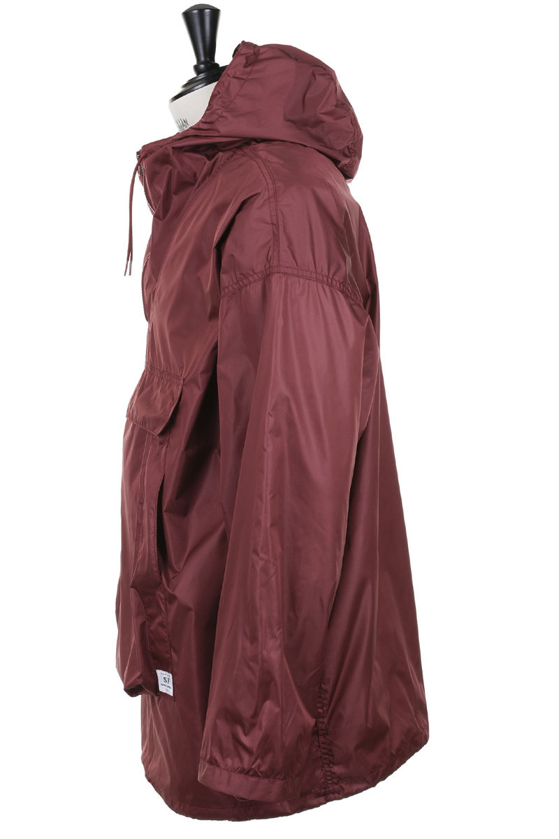 Sassafras D/C Armor Shell Bud Jacket Nylon - Burgundy | Kafka