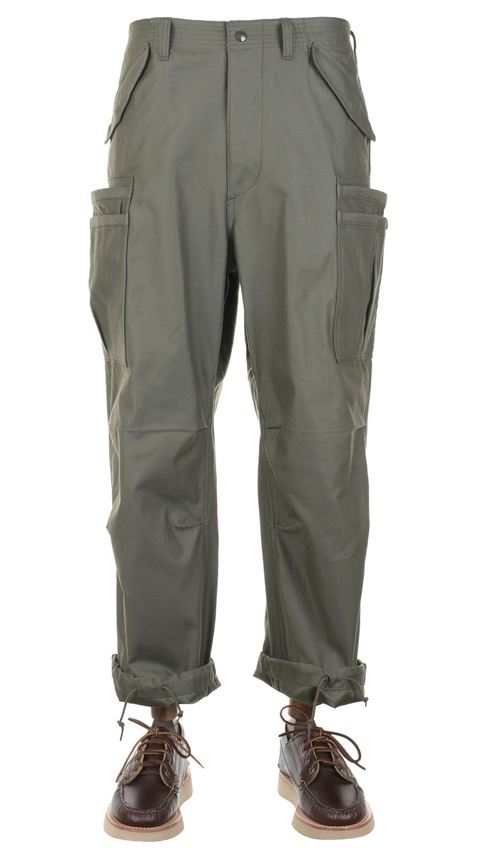 Sassafras Overgrown Pants Back Satin - Olive | Kafka Mercantile