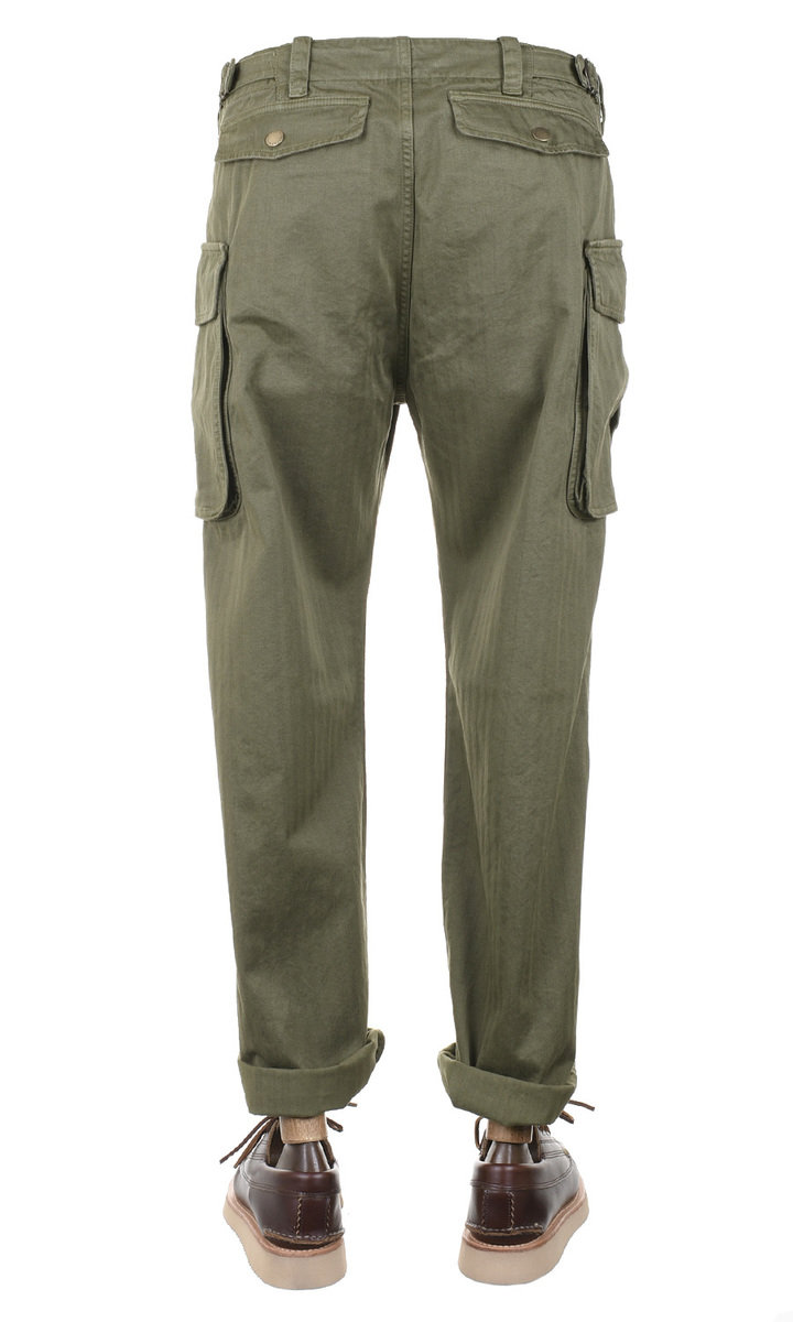 Cargo Pants HBT - Olive at Kafka Mercantile