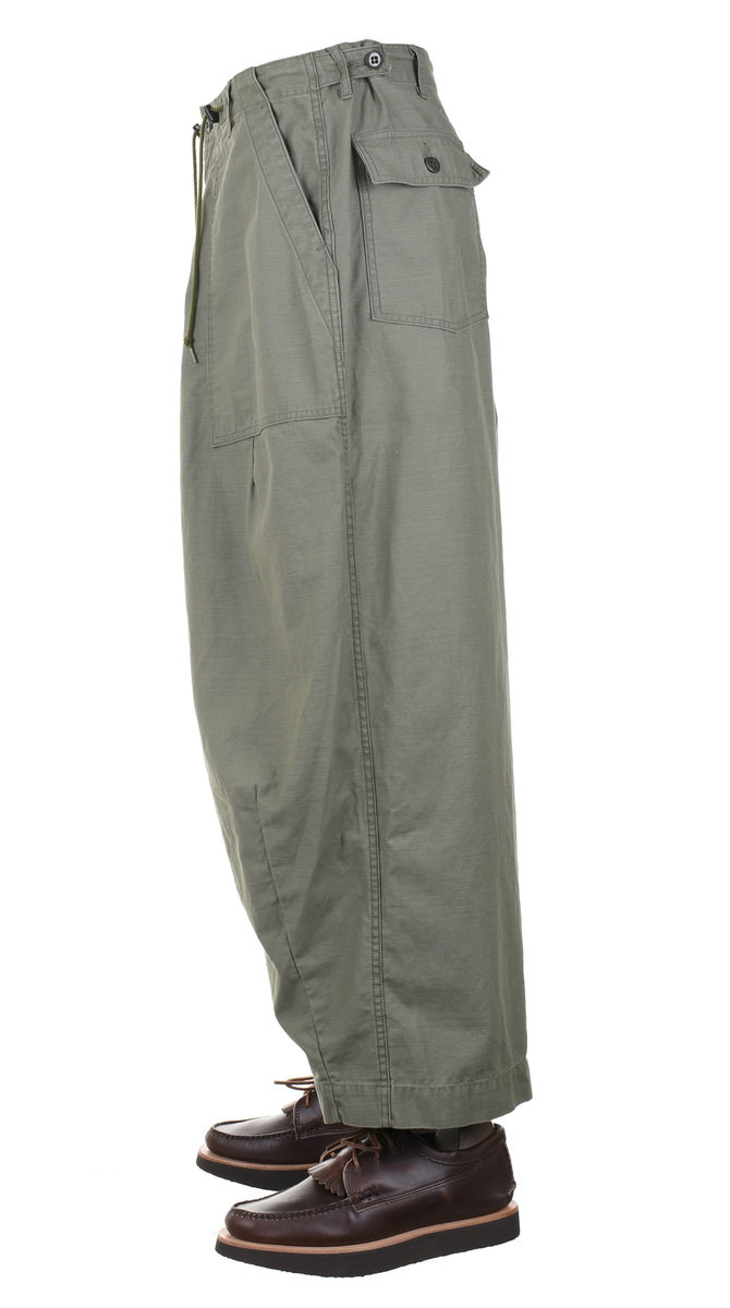 Needles Needles H.D. Pant Fatigue - Olive | Kafka Mercantile