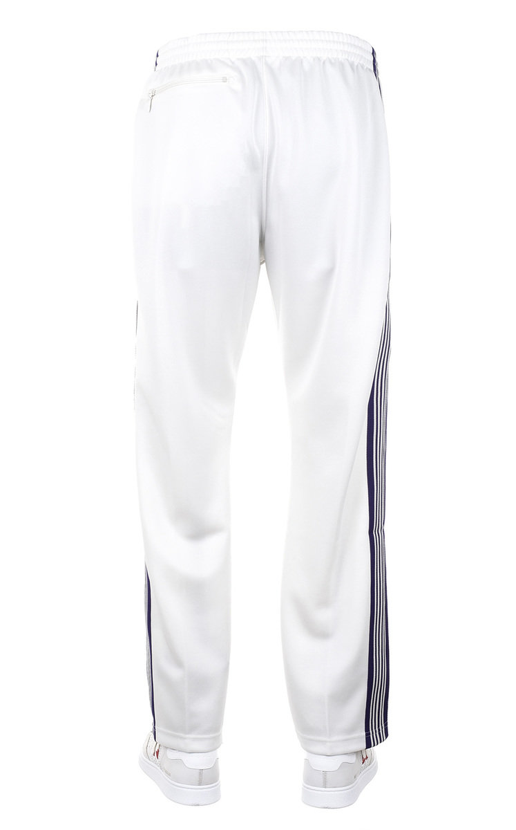 Needles Needles Narrow Track Pant Poly Smooth - Ice White | Kafka