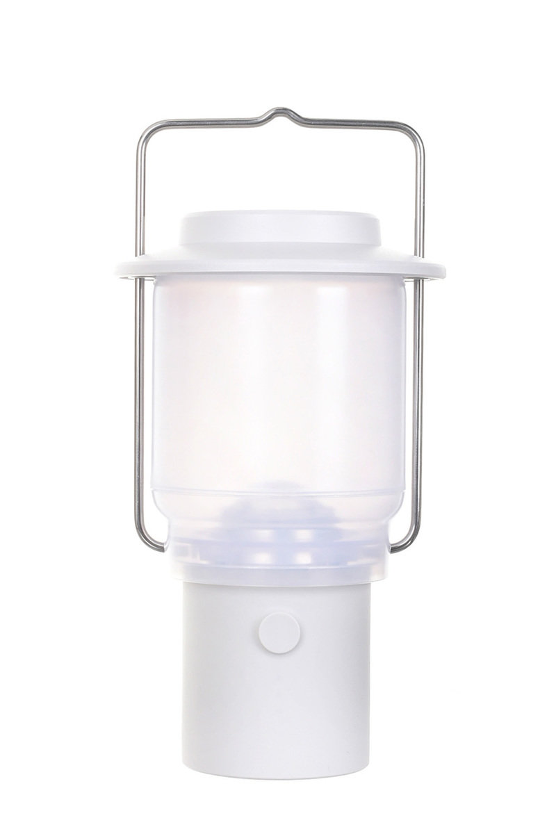 Home & Camp Resin and Stainless Steel Portable Lantern