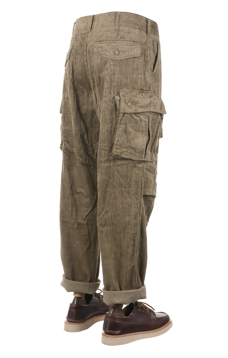 Engineered Garments FA Pant Cotton 4.5W Corduroy - Khaki | Kafka