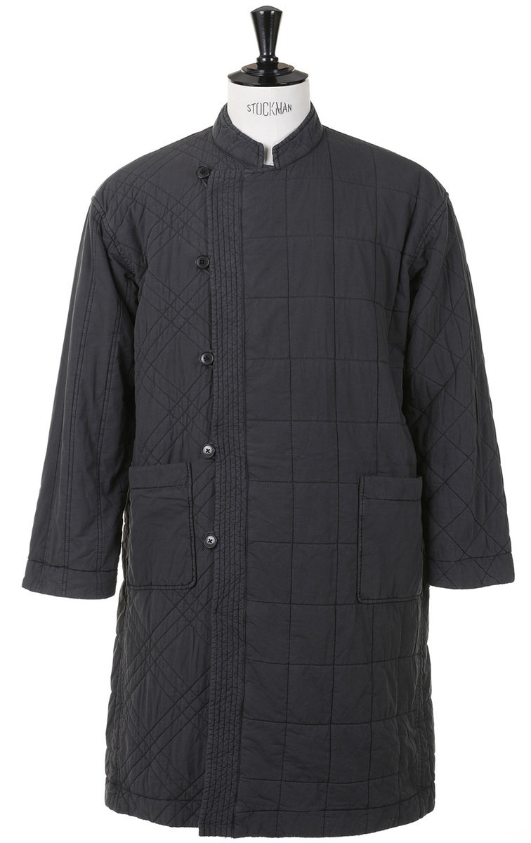 UCCP Quilted Coat - Black at Kafka Mercantile