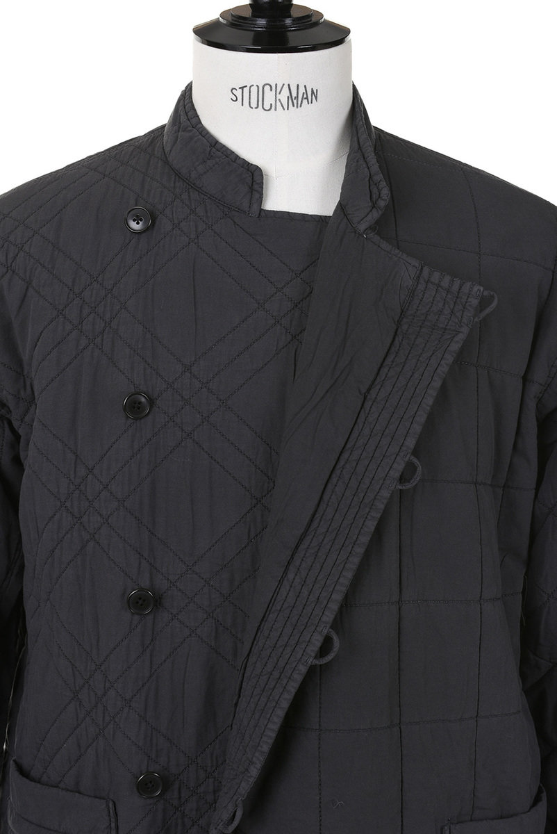 Snow Peak UCCP Quilted Coat - Black | Kafka Mercantile