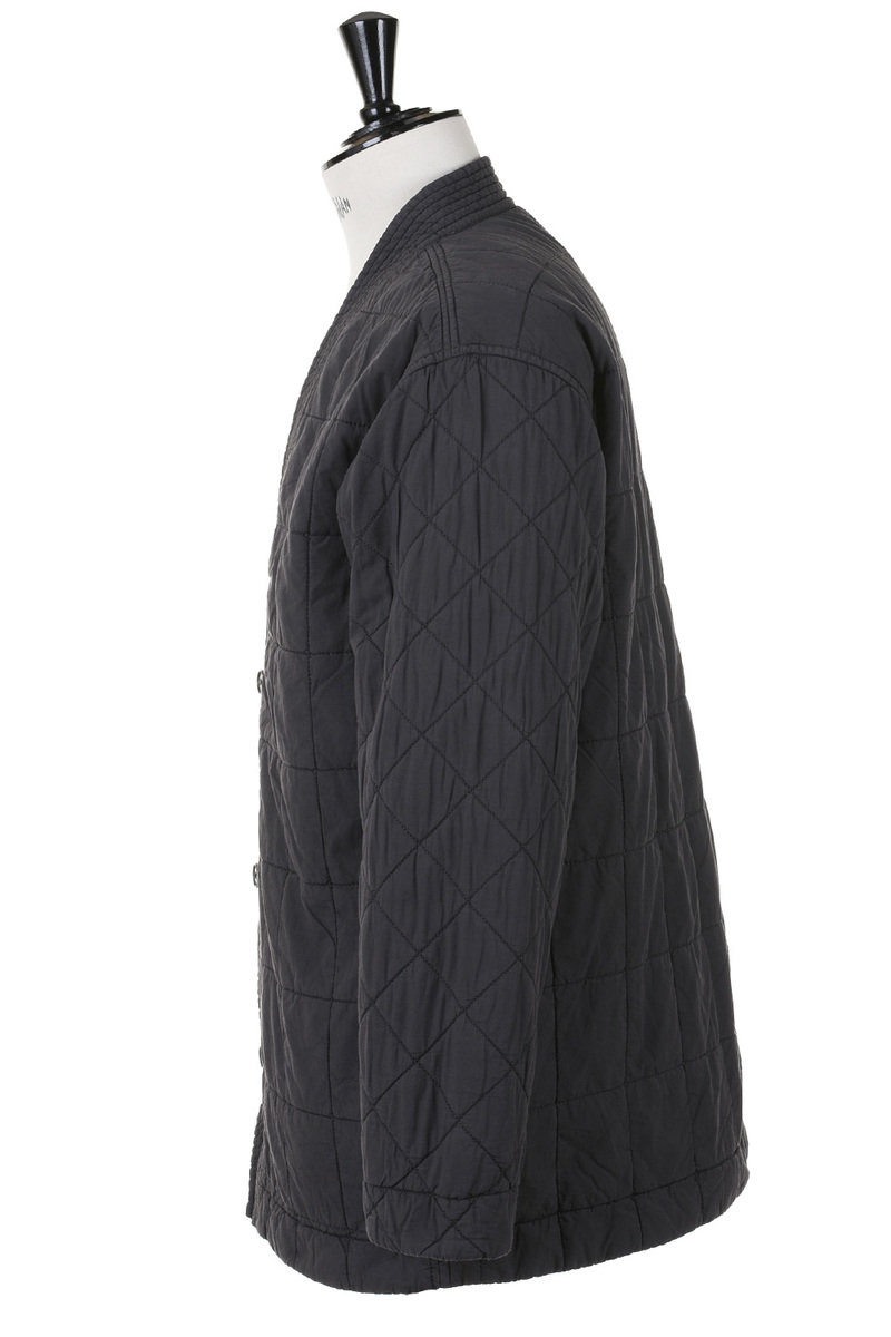 Snow Peak UCCP Quilted Jacket - Black | Kafka Mercantile