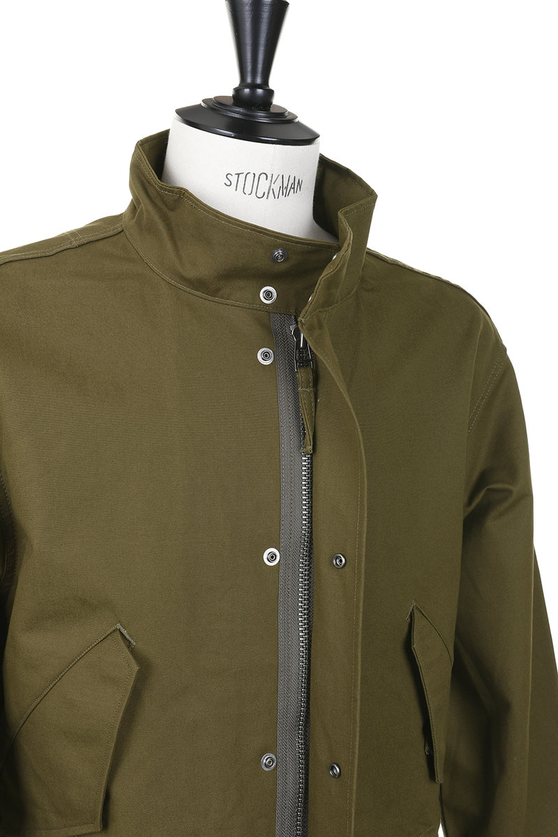 Takibi Canvas Coat - Olive at Kafka Mercantile