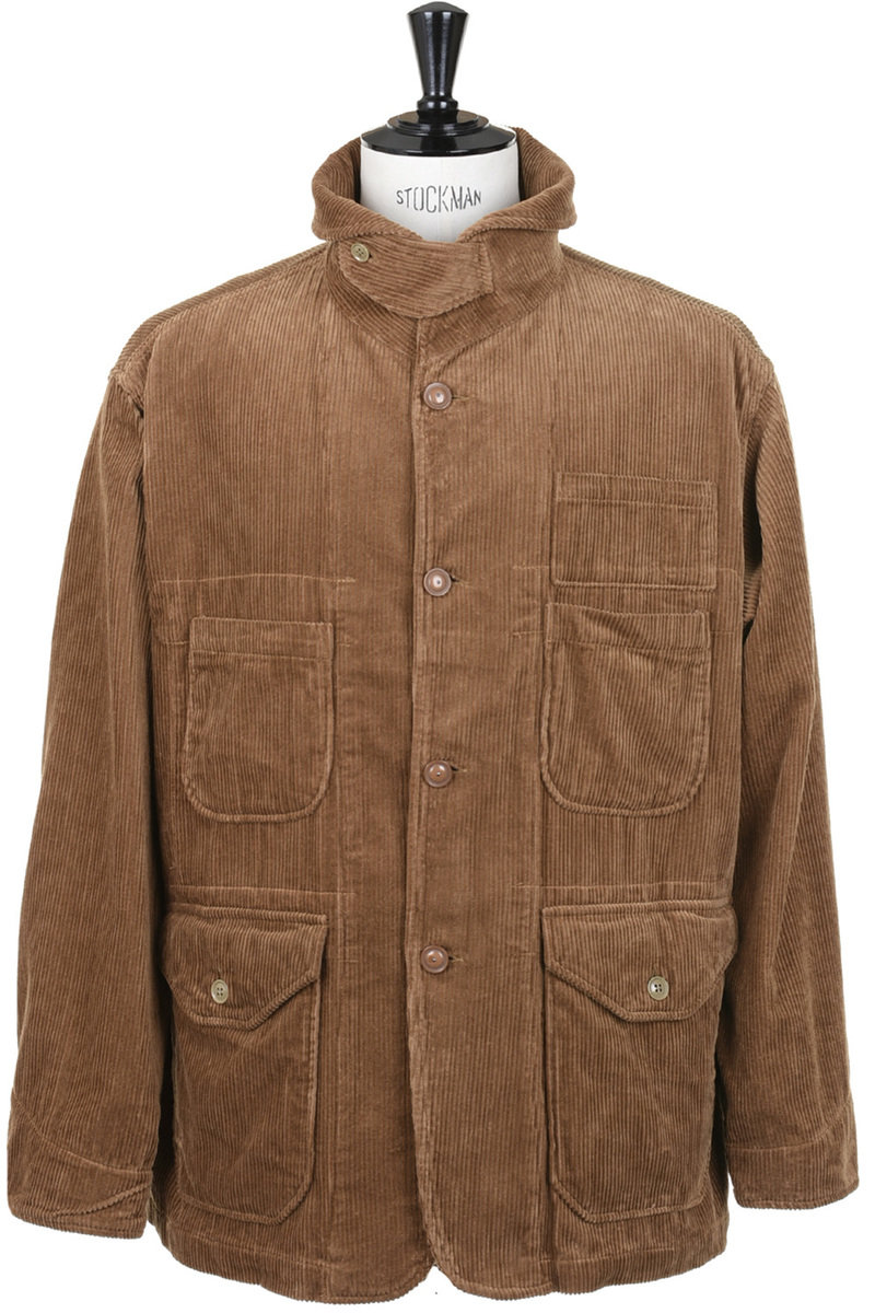 Engineered Garments Maine Guide Jacket 8W Corduroy - Chestnut