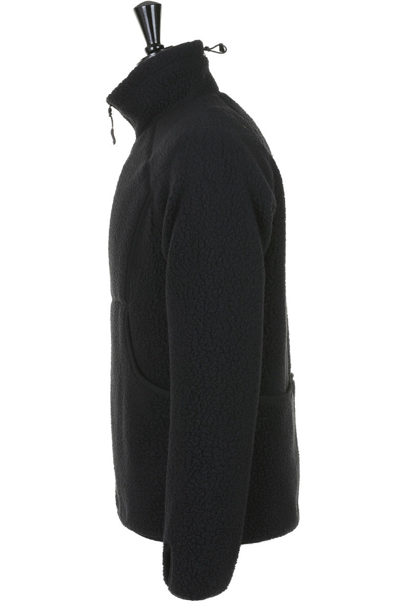 Snow Peak Thermal Boa Fleece Jacket - Black | Kafka Mercantile