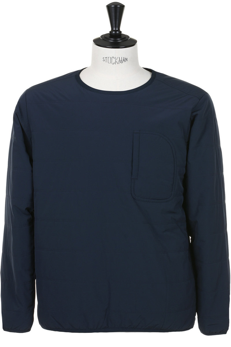 Flexible Insulated Pullover - Navy at Kafka Mercantile