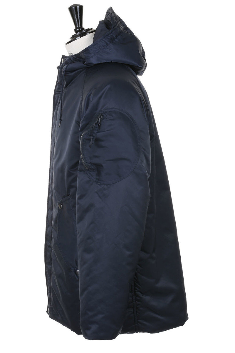 Arpenteur Atlus Jacket Flight Nylon Navy Kafka Mercantile