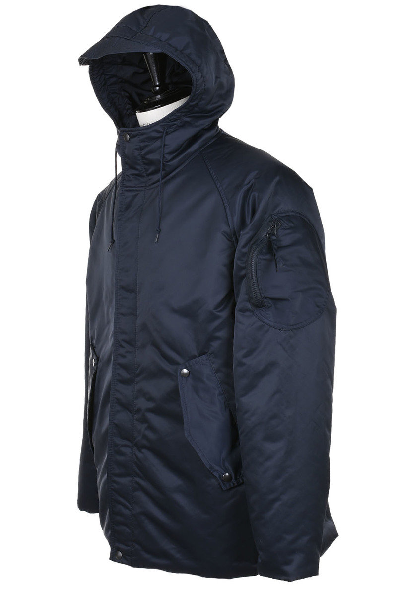 Arpenteur Atlus Jacket Flight Nylon Navy Kafka Mercantile