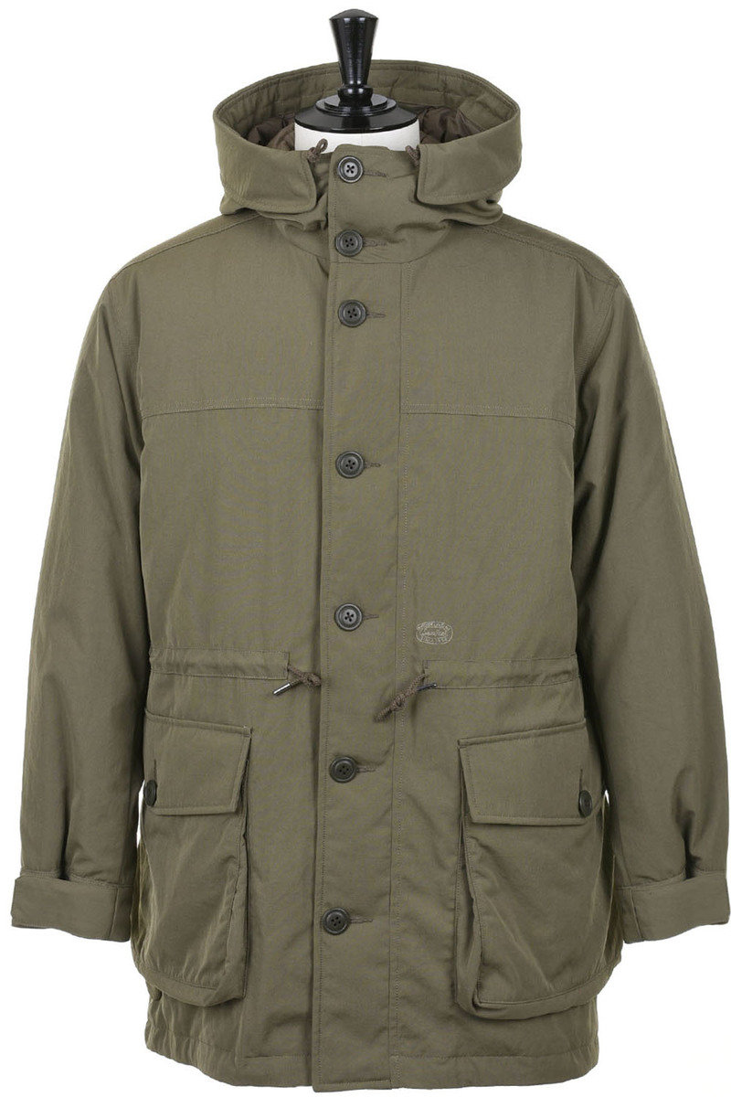 Takibi Down Coat - Olive at Kafka Mercantile