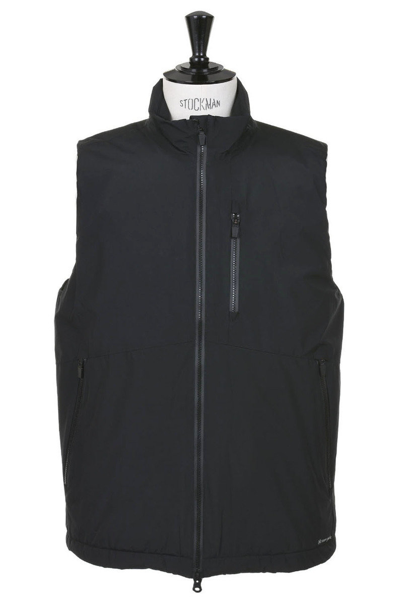 Gore Windstopper Warm Vest - Black at Kafka Mercantile