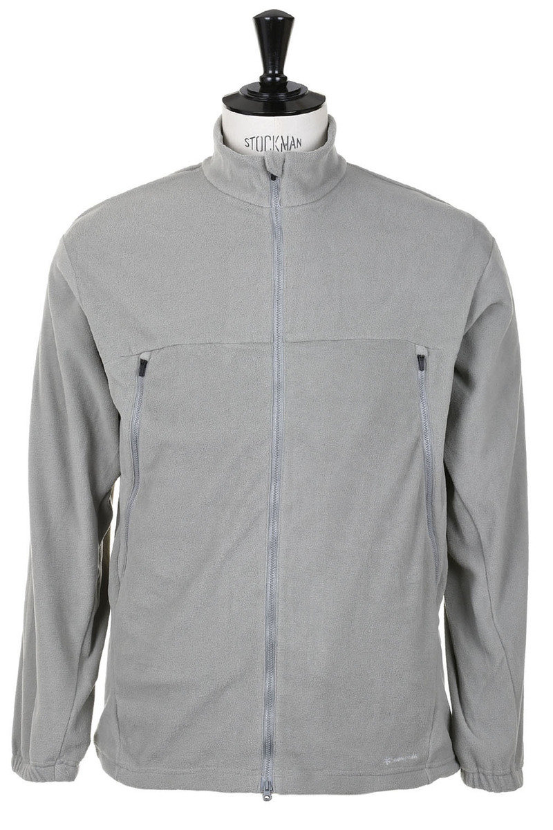 Microfleece Jacket - Grey at Kafka Mercantile