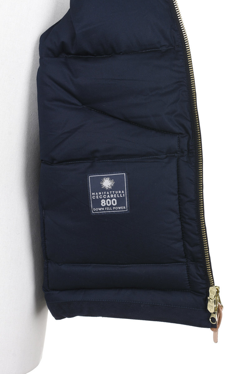 ロングセラー – MANIFATTURA CECCARELLI GOOSE B74 DOWN VEST ...