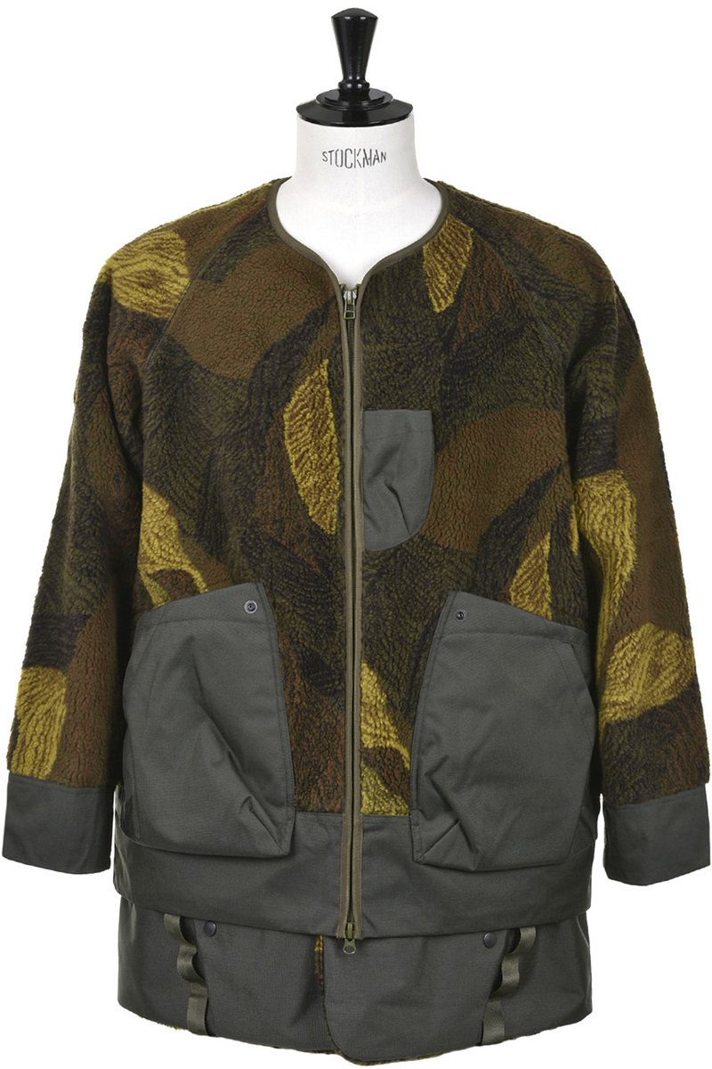 2 Way JQ Muffler BOA Jacket - Olive Camo at Kafka Mercantile