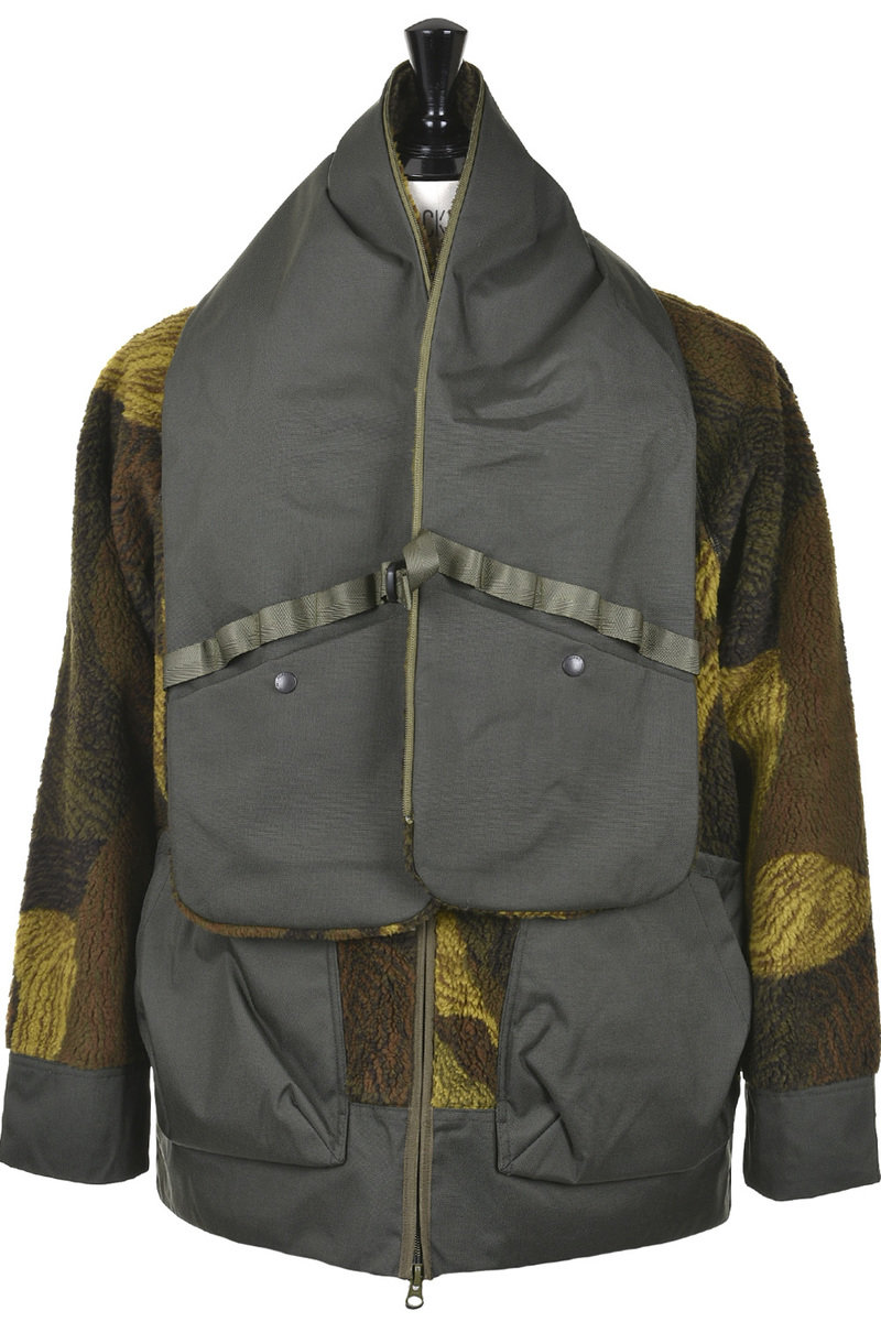 Norbit 2 Way JQ Muffler BOA Jacket - Olive Camo | Kafka Mercantile