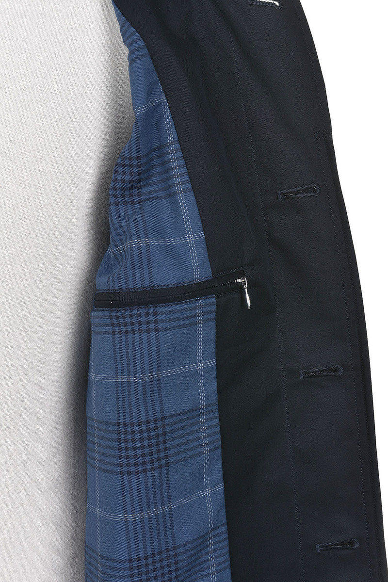 Nanamica Gore-Tex Balmacaan Coat - Navy | Kafka Mercantile