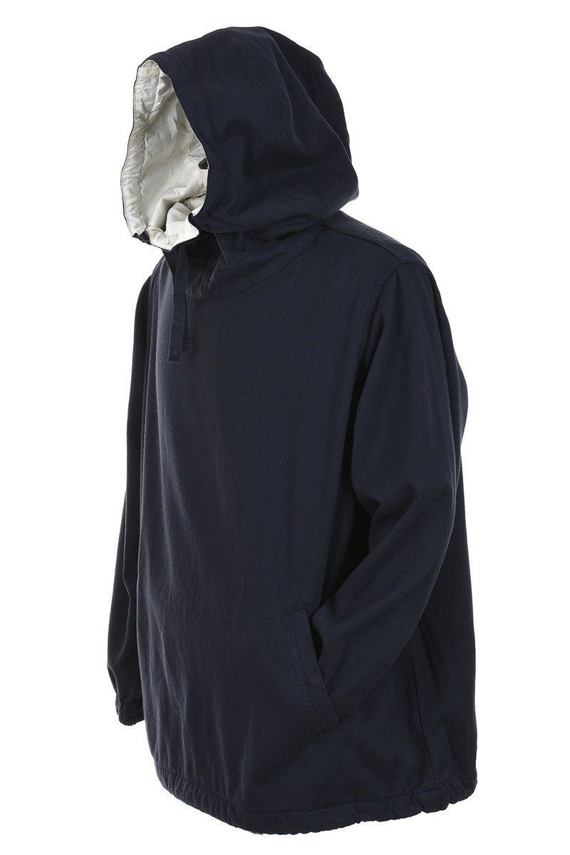 Nanamica Hooded Pullover Parka - Navy | Kafka Mercantile