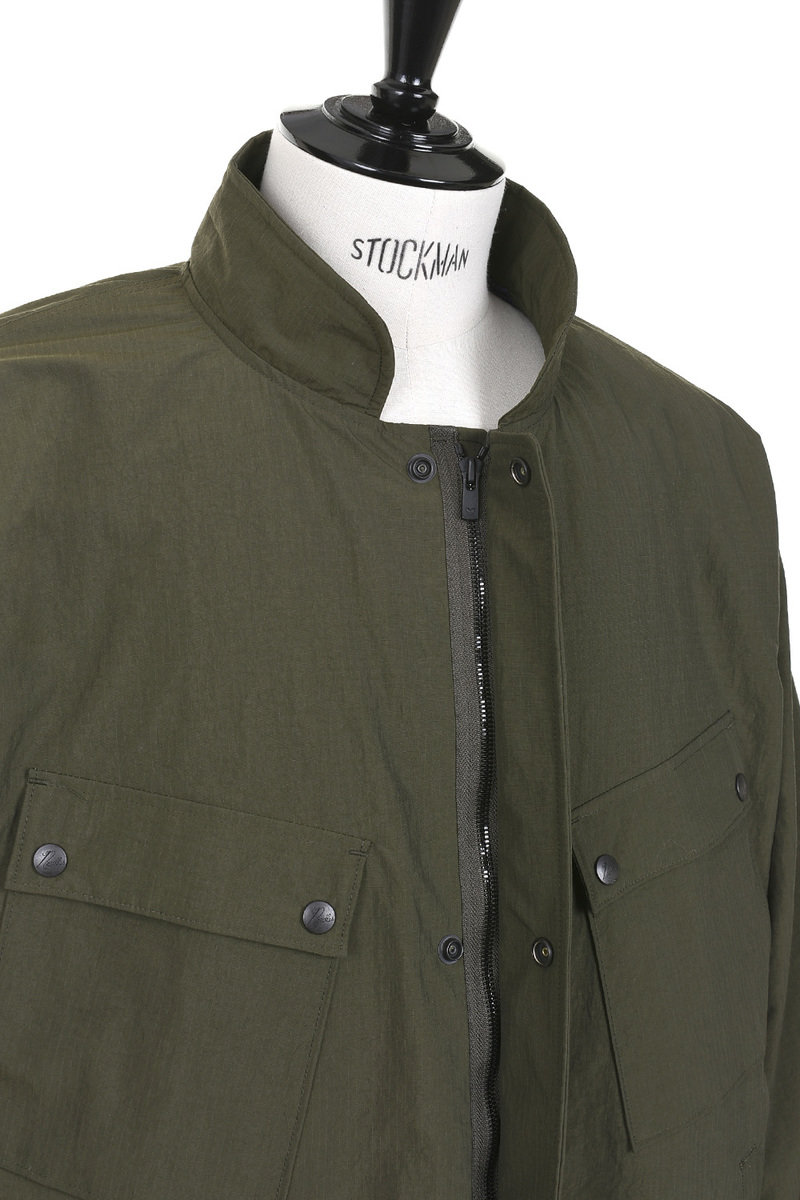 Needles C.P. Coat Nylon Ripstop - Olive | Kafka Mercantile