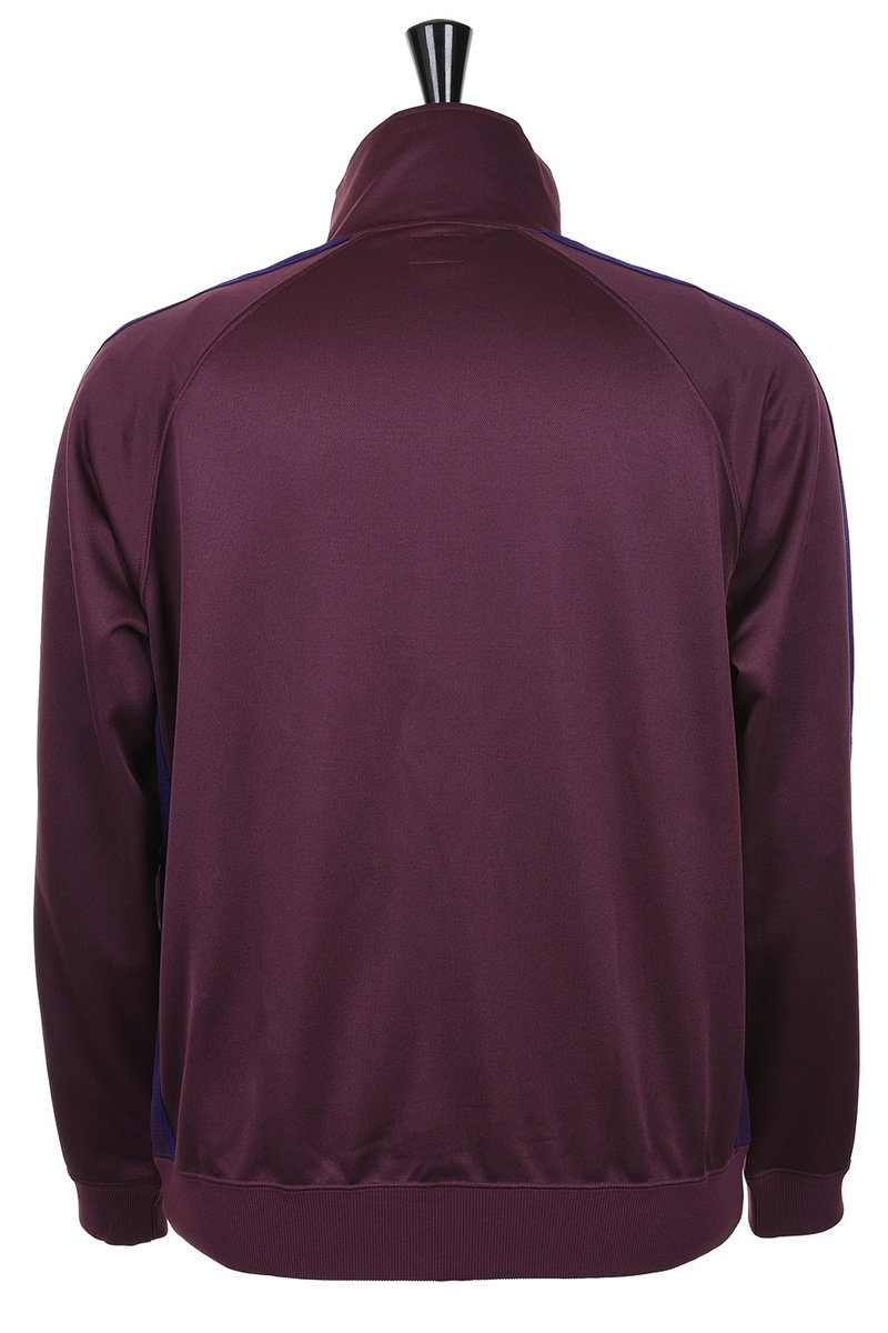 Needles Track Jacket Poly Smooth - Wine | Kafka Mercantile