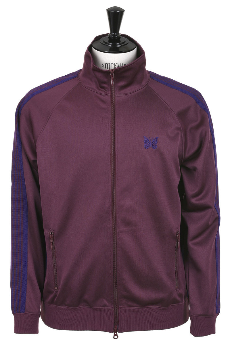 Track Jacket Poly Smooth - Wine at Kafka Mercantile