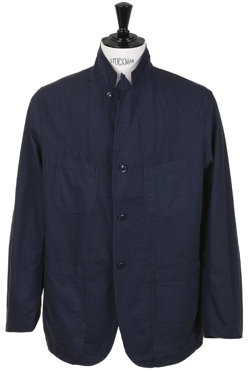 Bedford Jacket Cotton Ripstop - Dark Navy at Kafka Mercantile