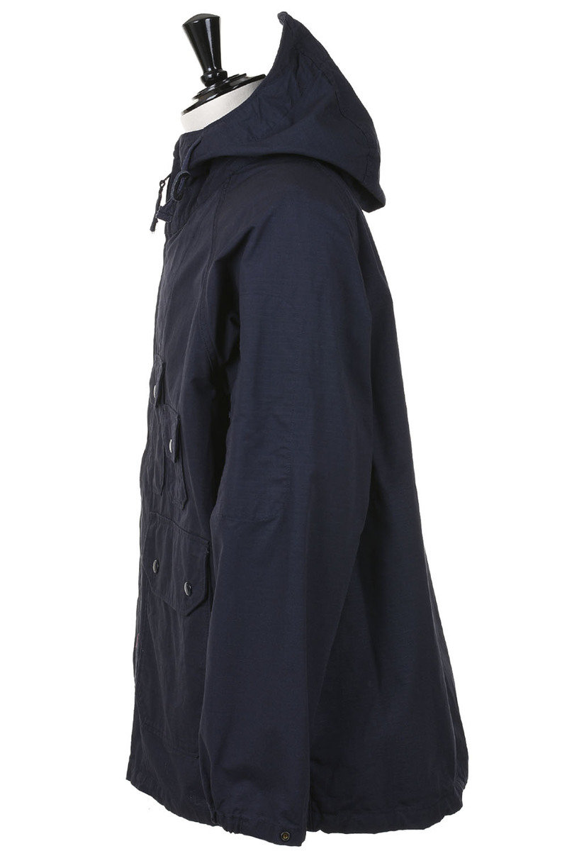 Atlantic Parka Cotton Ripstop - Dark Navy at Kafka Mercantile