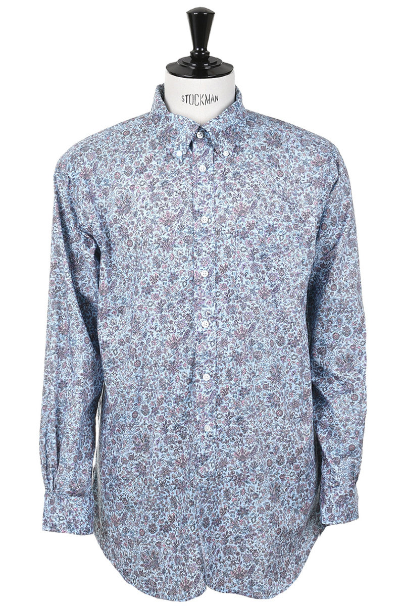 Engineered Garments 19th Century BD Shirt Cotton Floral Print - Lt