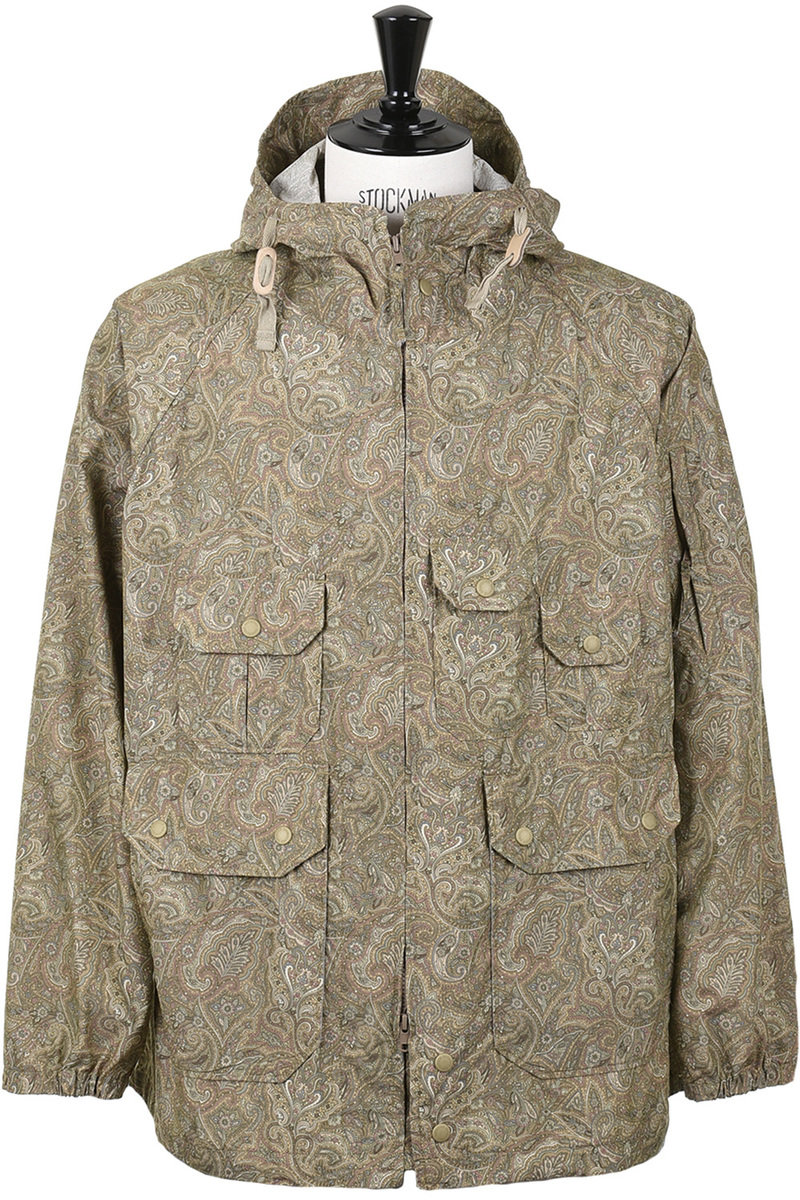 Atlantic Parka NyCo Paisley Print - Tan at Kafka Mercantile