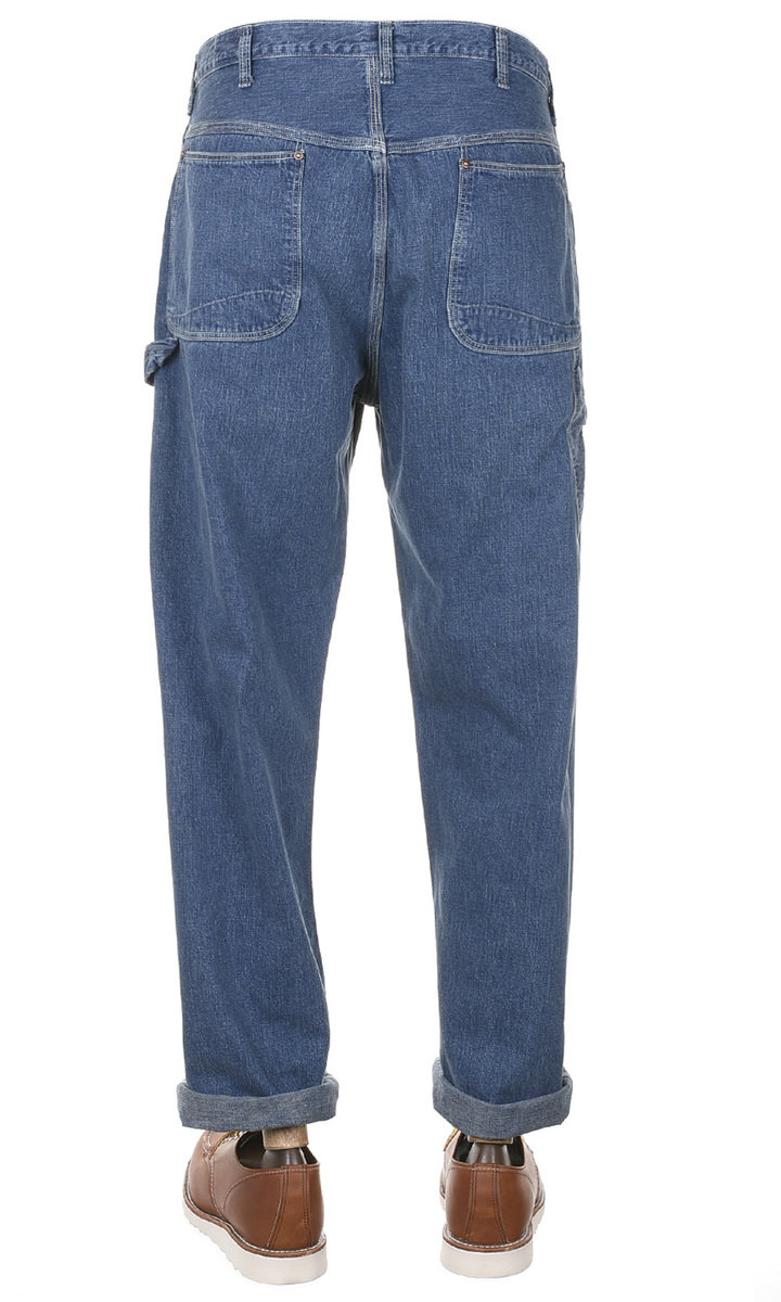 01-5120-95 Denim Painter Pants Used Wash - Indigo at Kafka Mercantile