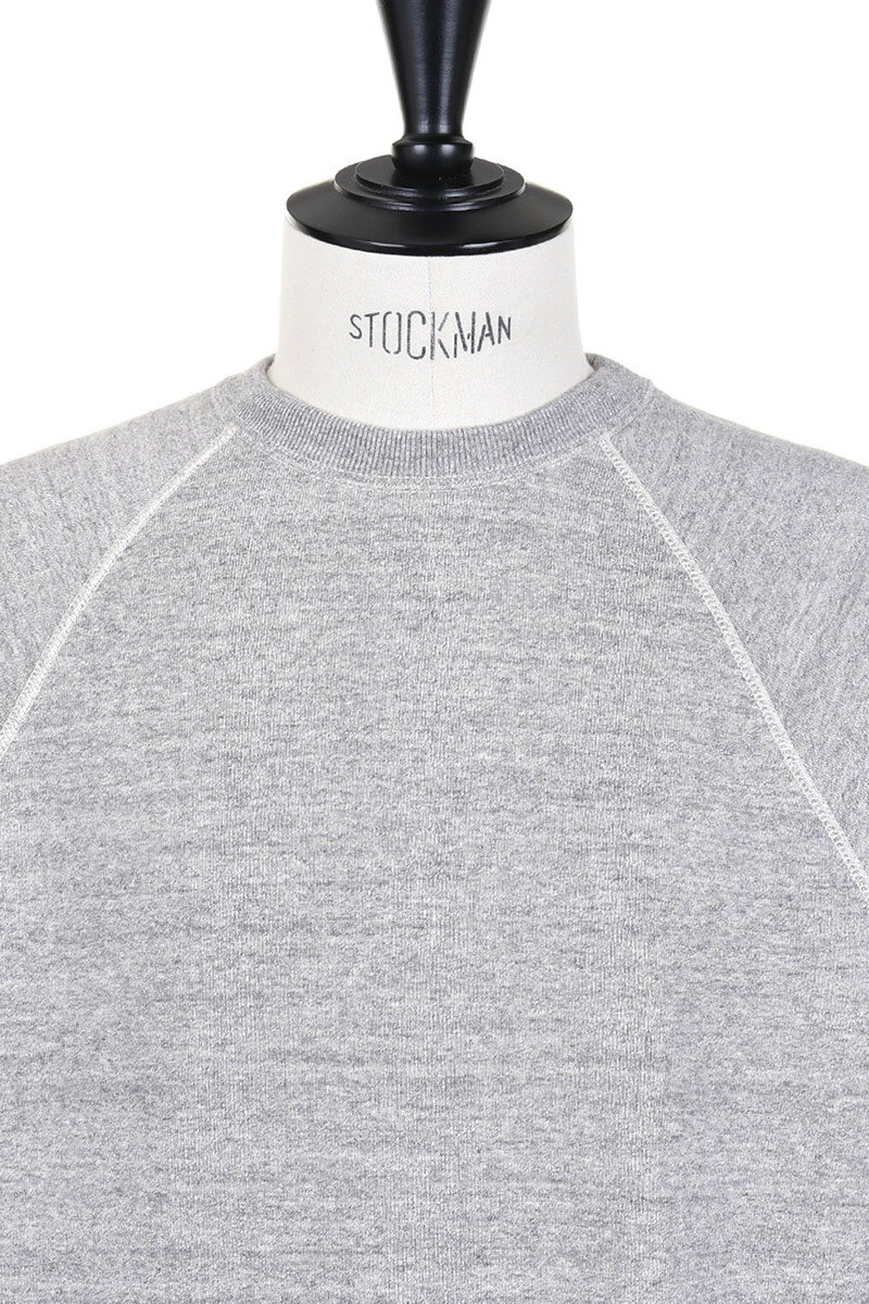 orSlow 03 0015 64 Crew Sweatshirt Grey Kafka Mercantile