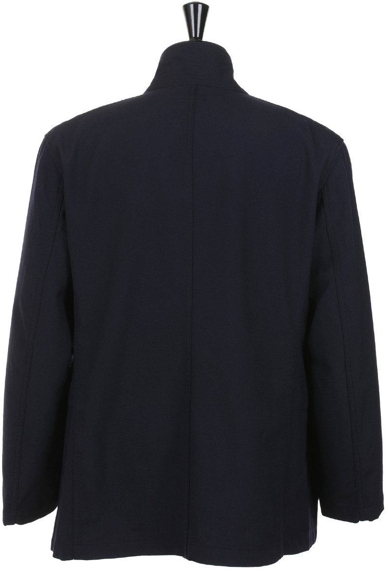 Engineered Garments Bedford Jacket Uniform Serge - Dk Navy | Kafka  Mercantile