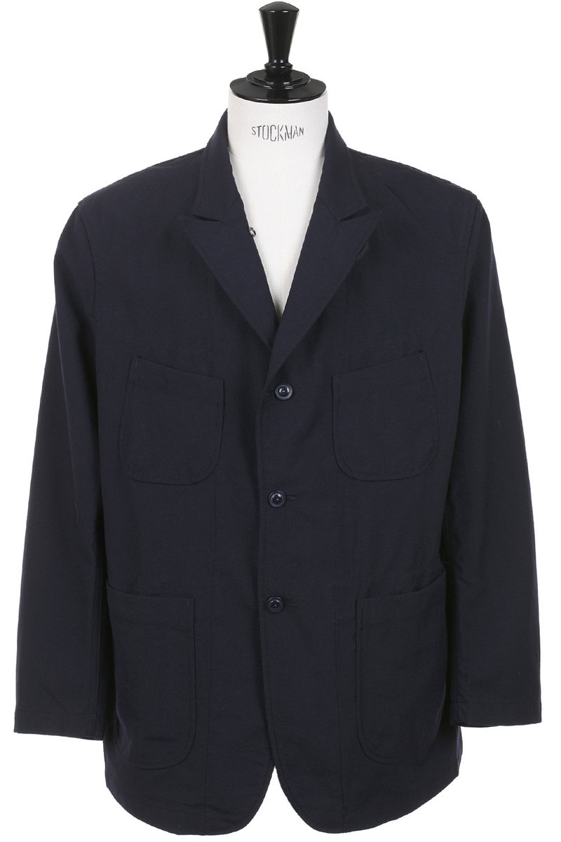 Bedford Jacket Uniform Serge - Dk Navy at Kafka Mercantile