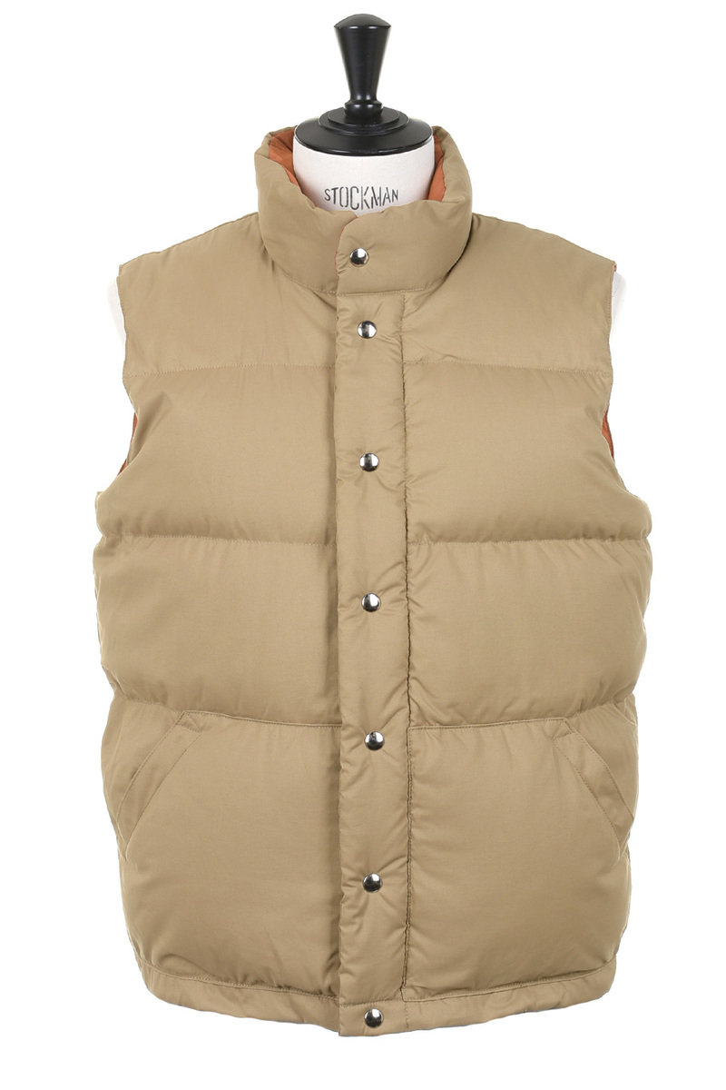 Italian Vest 60 40 Tan at Kafka Mercantile