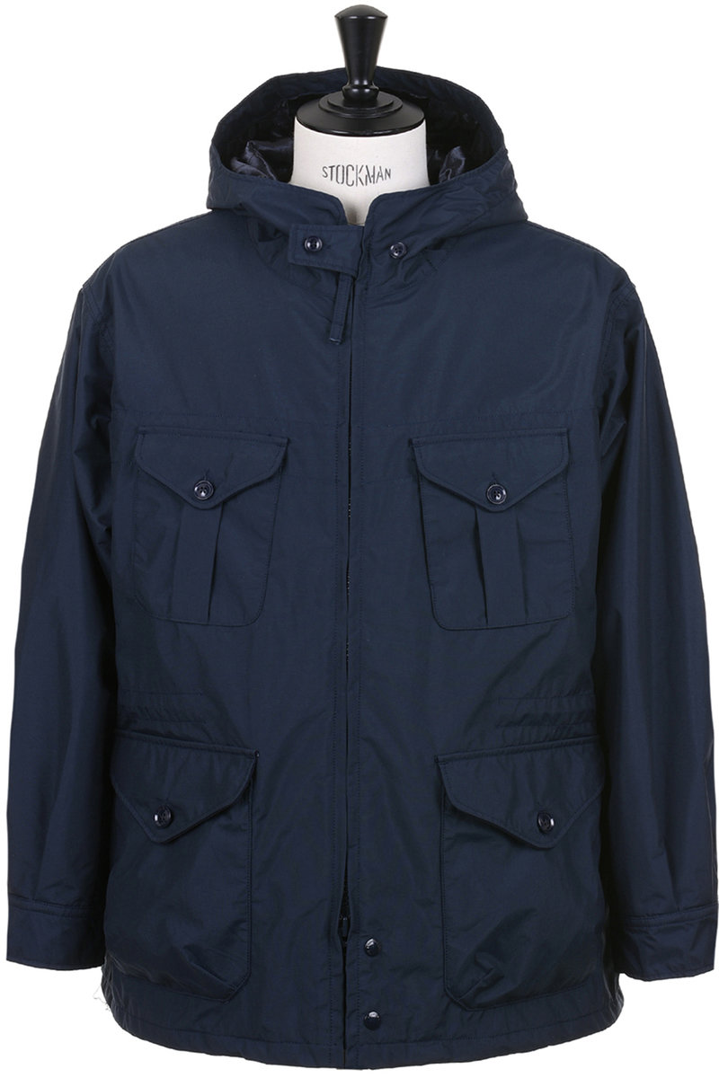 Engineered Garments Field Parka Nylon 3 Layer Cloth Dark Navy Kafka Mercantile