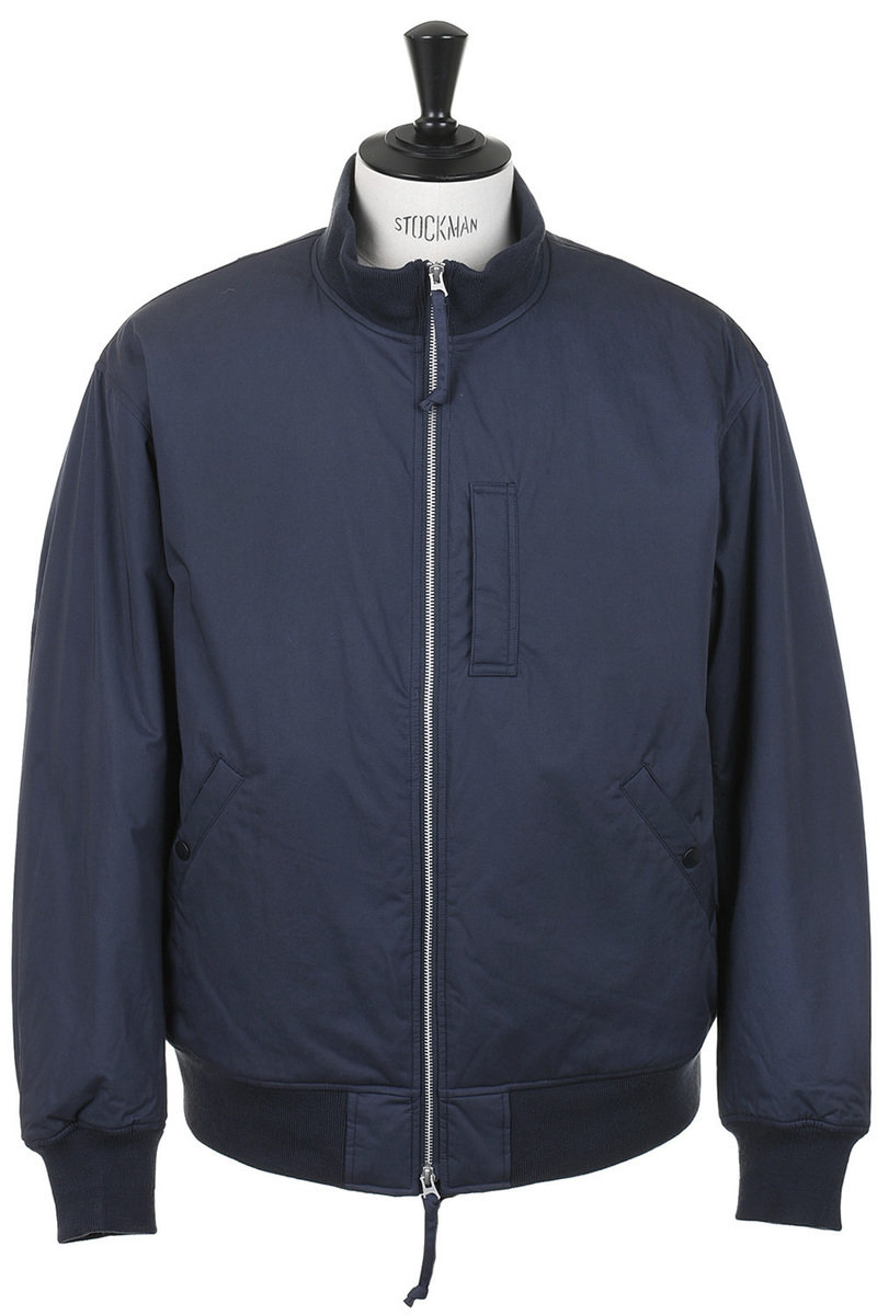 Insulation Varsity Jacket - Navy at Kafka Mercantile