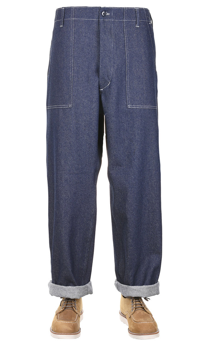 Engineered Garments WKDY Fatigue Pants 12oz Denim - Indigo | Kafka  Mercantile